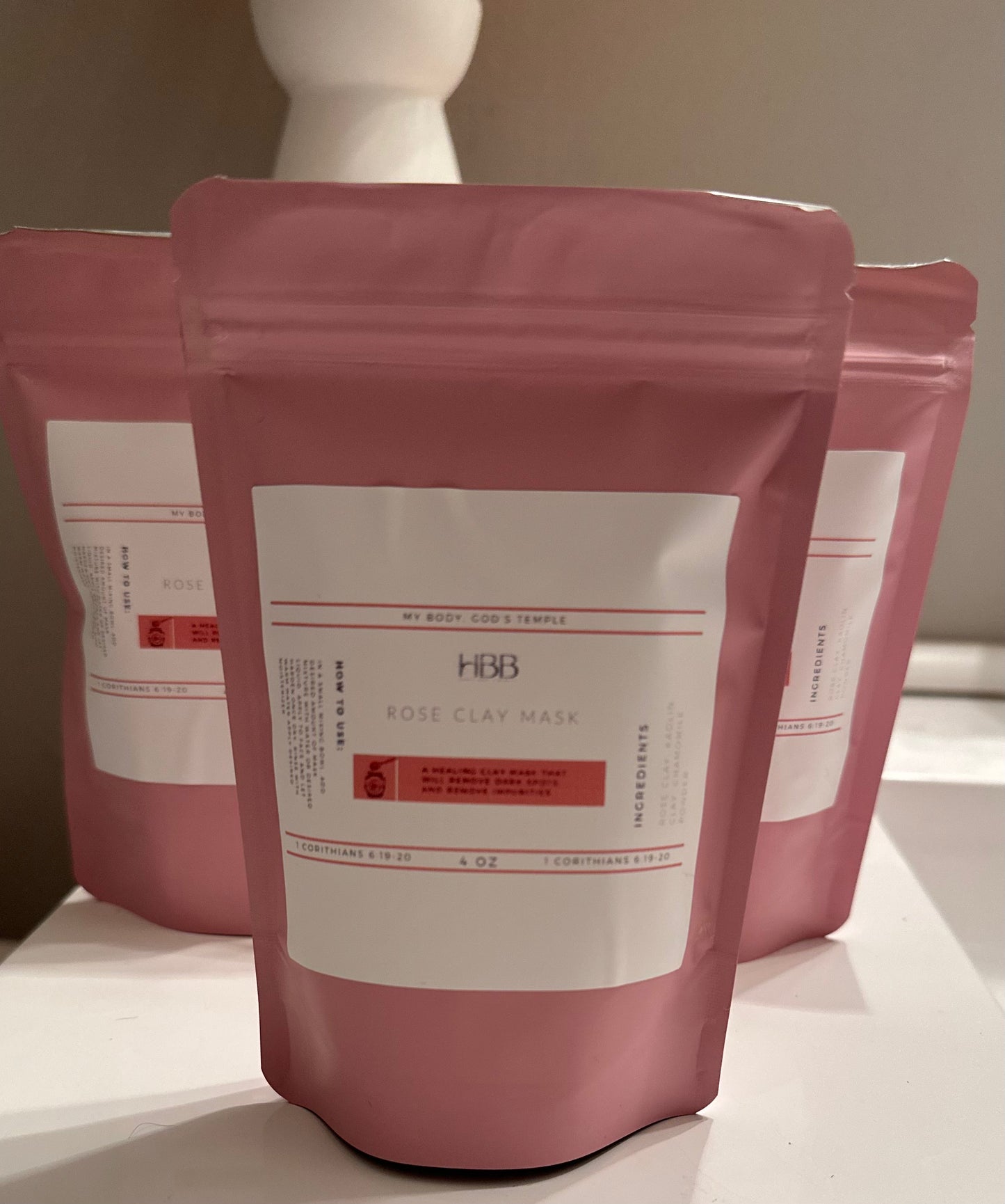 Rose Clay Mask